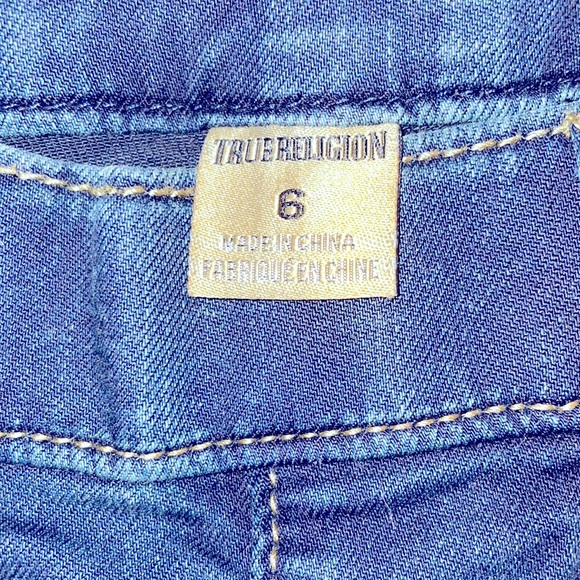 NEW True Religion Jeans.  Girls size 6. - Picture 2 of 5